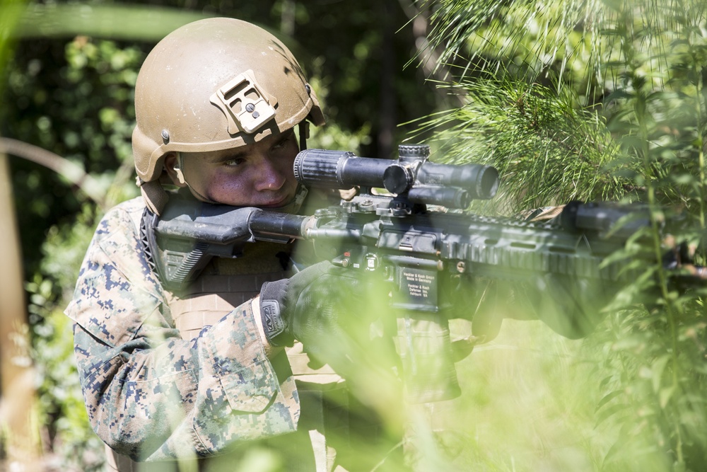 School Of Infantry East conducts Infantry Marine Training