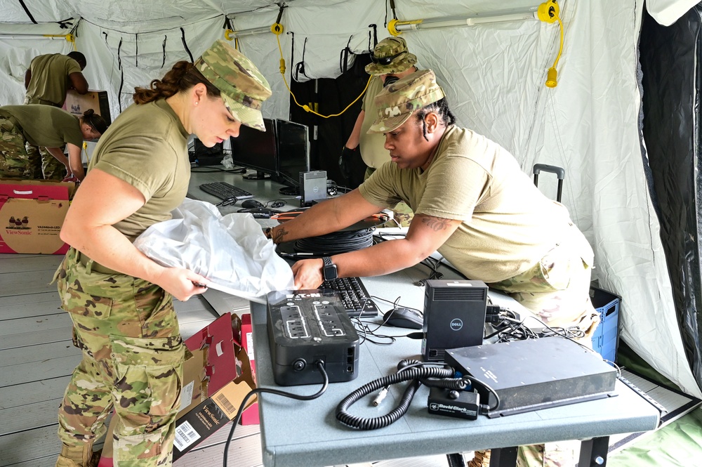 117th ACS Conducts Annual Field Training