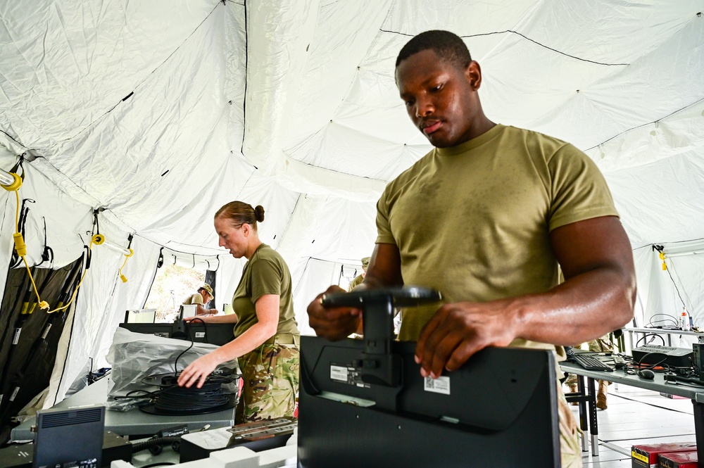 117th ACS Conducts Annual Field Training