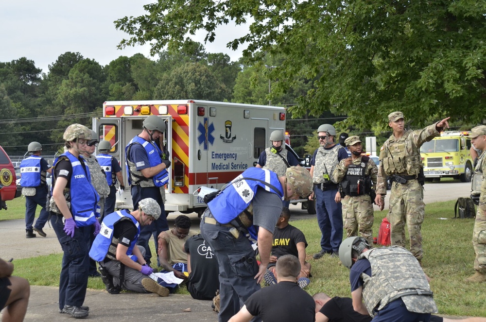 Fort Campbell’s full-scale exercise simulates active attackers