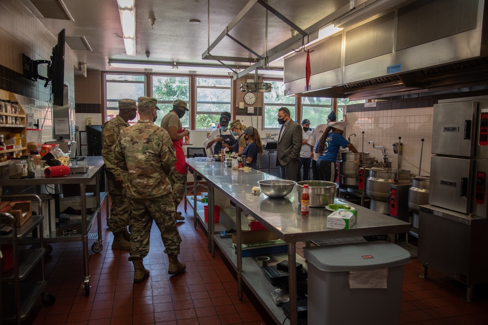 21st FSS Airmen cook-off in culinary skills competition