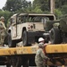 Rakkasans exercise readiness through large-scale equipment transport