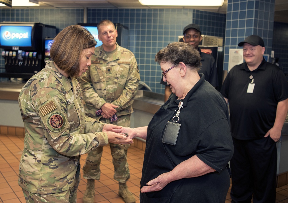 DVIDS - Images - U.S. Chief Master Sgt. JoAnne S. Bass, 2nd Air Force  Command Chief distinguished visit [Image 4 of 8]