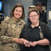 Chief Master Sgt. of the Air Force JoAnne S. Bass visits Offutt