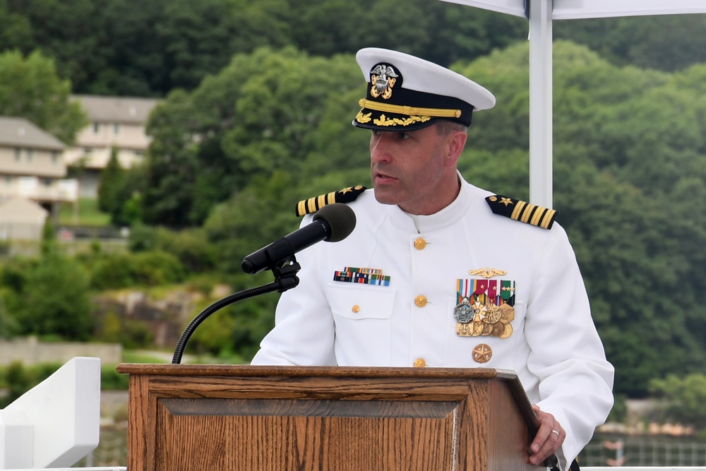 USS Newport News (SSN 750) Change of Command Ceremony