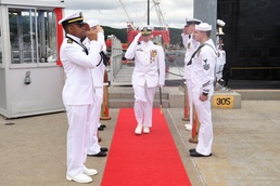 USS Newport News (SSN 750) Change of Command Ceremony