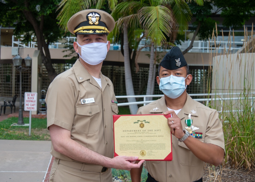 NMRTC San Diego Awards Sailors