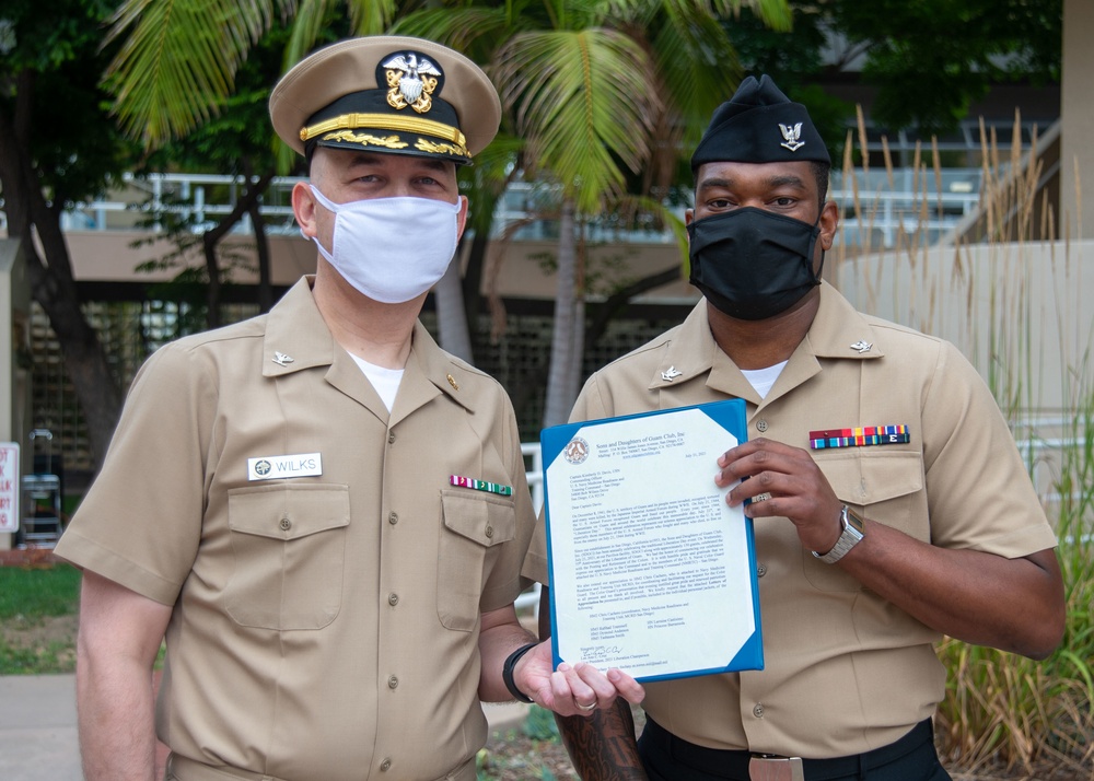 NMRTC San Diego Awards Sailors