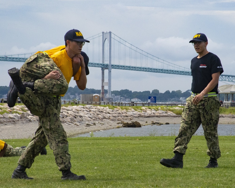 210818-N-JY604-0637 NEWPORT, R.I. (Aug. 18, 2021) Officer Candidate School Battle Stations