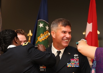 Munera promoted to major general during ceremony on Aberdeen Proving Ground