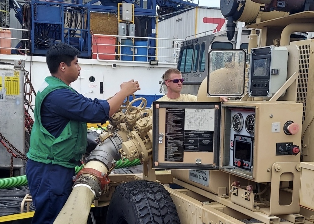 NAVSUP Navy Reserve Sailors participate in Large Scale Exercise 2021