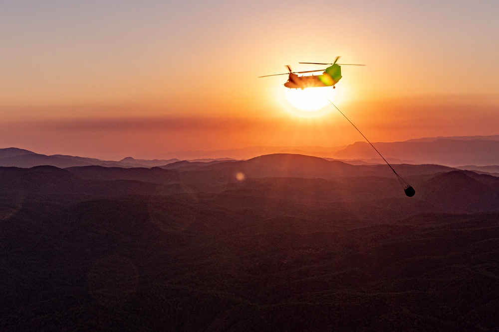 Fires in Western Turkey: 12th CAB supports with aerial firefighting