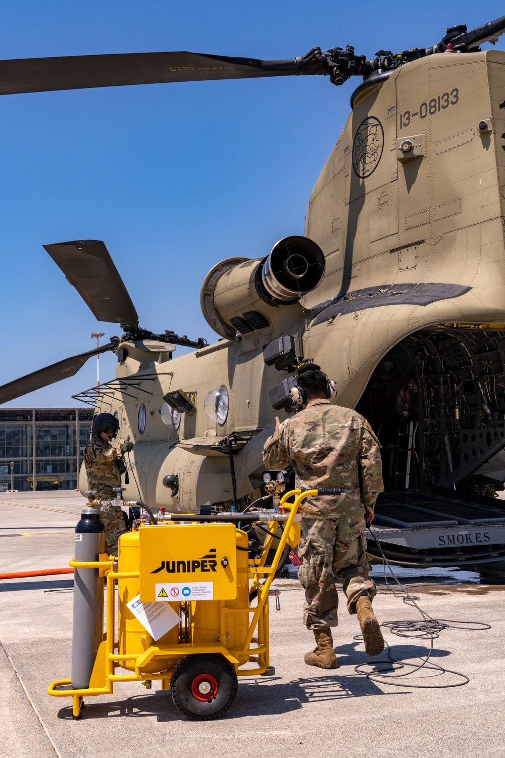 Aircraft maintenance in Turkey: 12th CAB supports firefighting mission