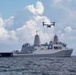 MV-22 Osprey Prepares to Land on USS Arlington