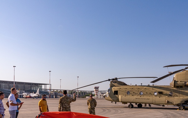 Advising allies: 12th CAB advises Turkish aircrew on aerieal firefighting equipment