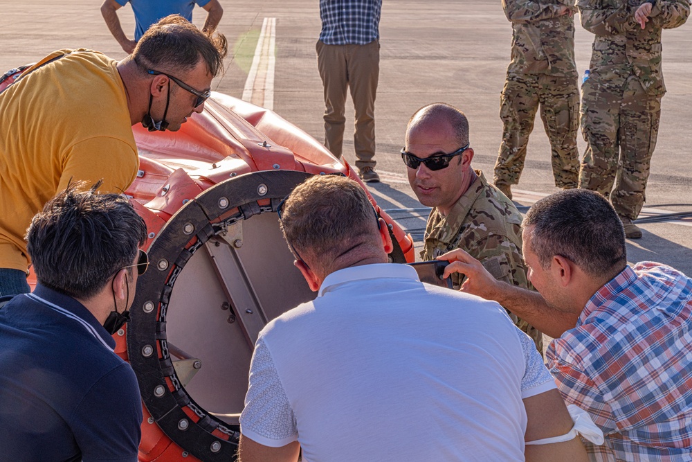Advising allies: 12th CAB advises Turkish aircrew on aerieal firefighting equipment
