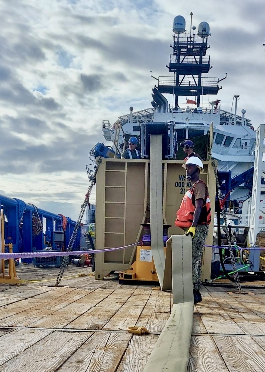 NAVSUP Navy Reserve Sailors participate in Large Scale Exercise 2021