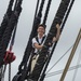 USS Constitution goes underway in honor of Vietnam Veteran