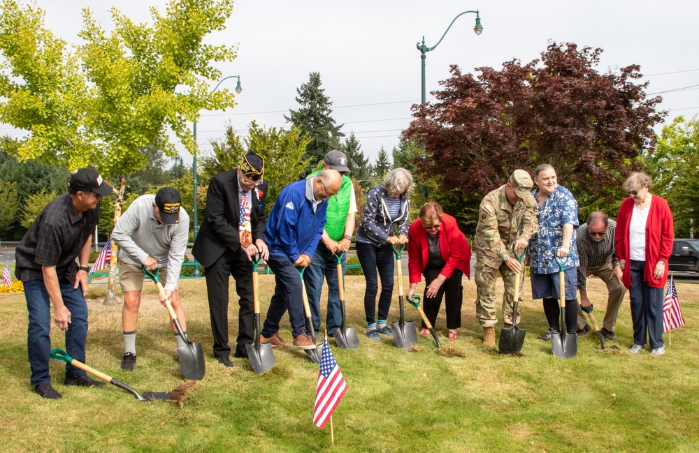 Veteran's Plaza Ground Breaking Ceremony