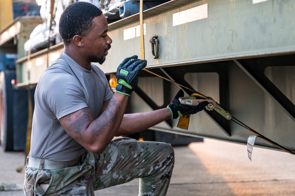 2 LRS secure vital supplies for the mission