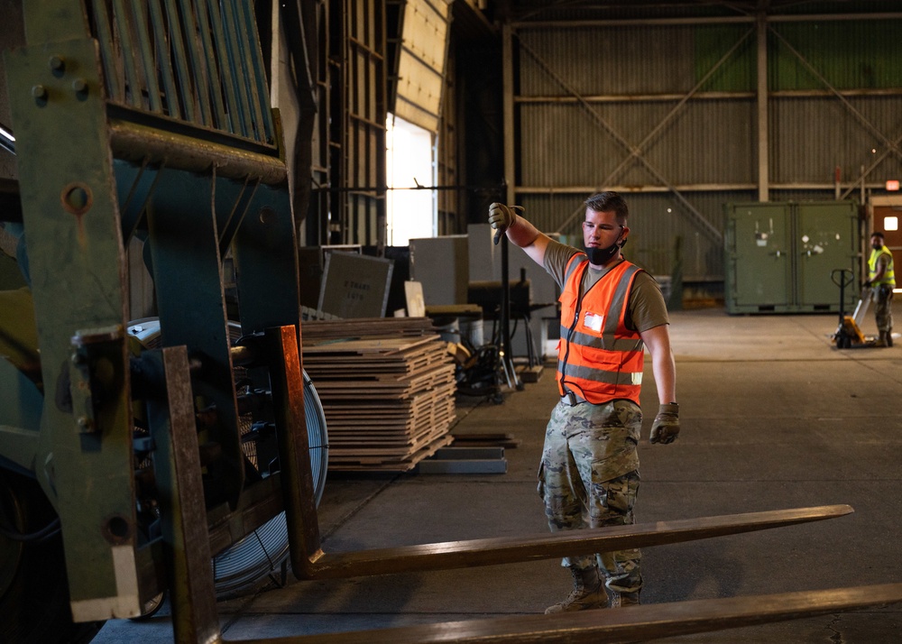 2 LRS secure vital supplies for the mission