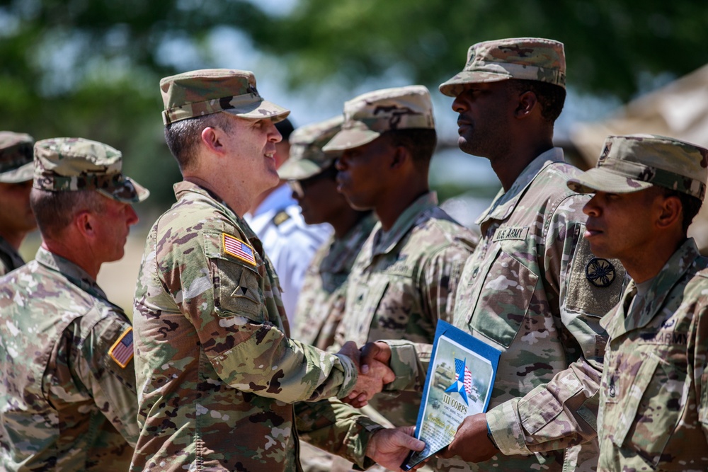 III Corps and Fort Hood M60 and M18 Tank Unveil