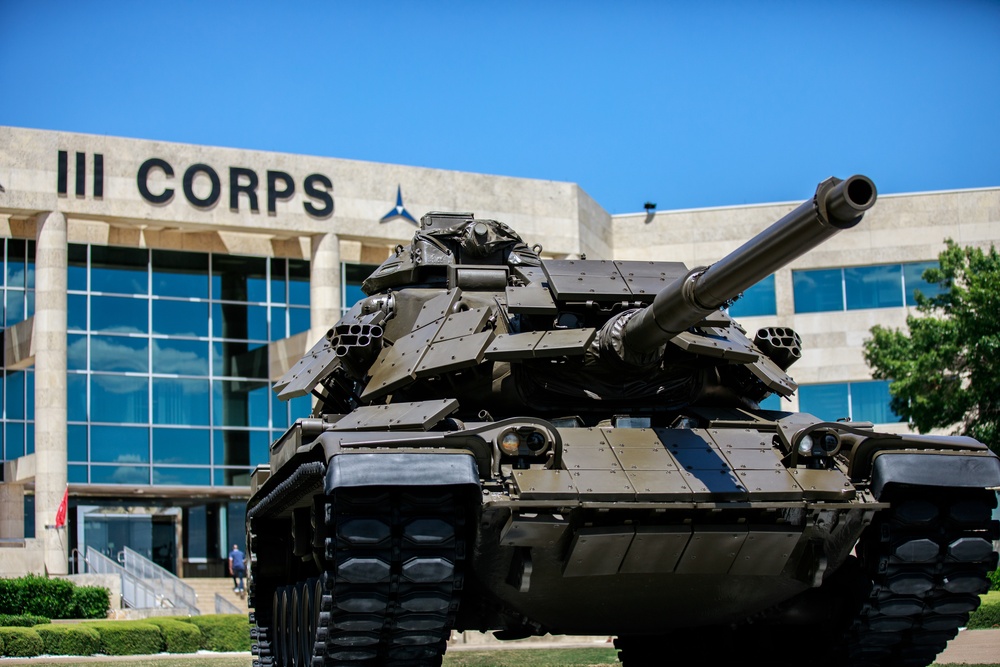 III Corps and Fort Hood M60 and M18 Tank Unveil