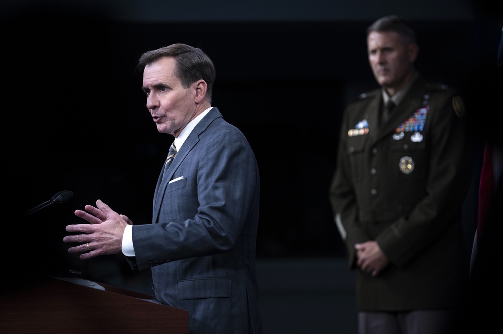 Pentagon Officials Brief Media on Afghanistan