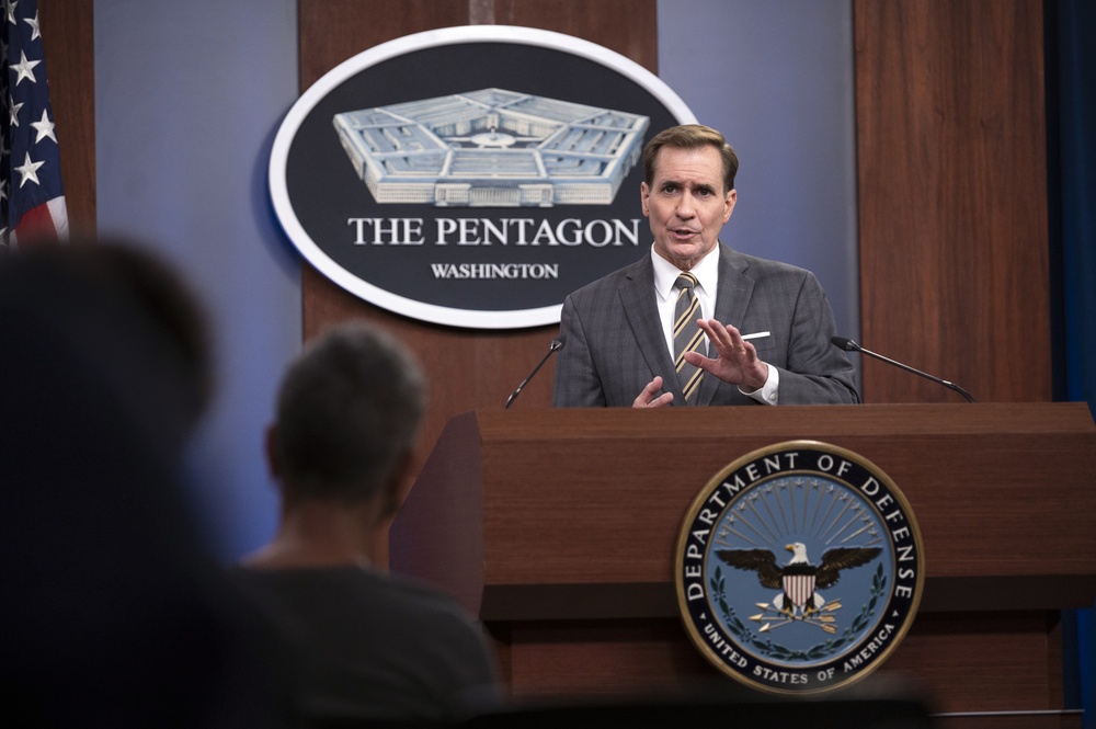 Pentagon Officials Brief Media on Afghanistan