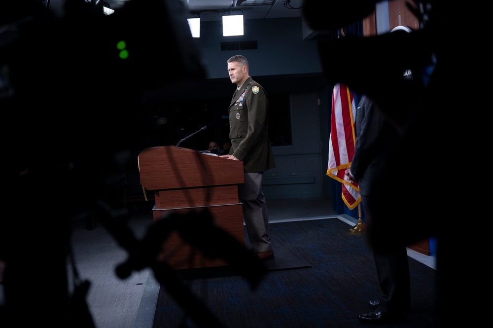 Pentagon Officials Brief Media on Afghanistan