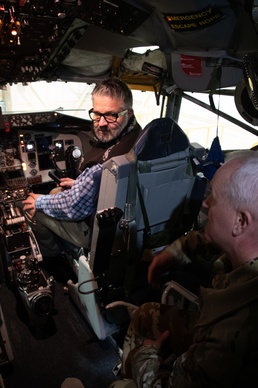 The Golden Heart City of Fairbanks Mayor visits the Alaska Air National Guard 168th Wing