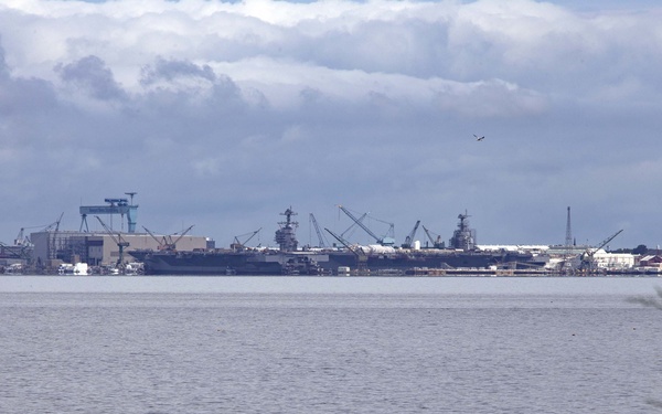 Transit to Newport News Shipyard