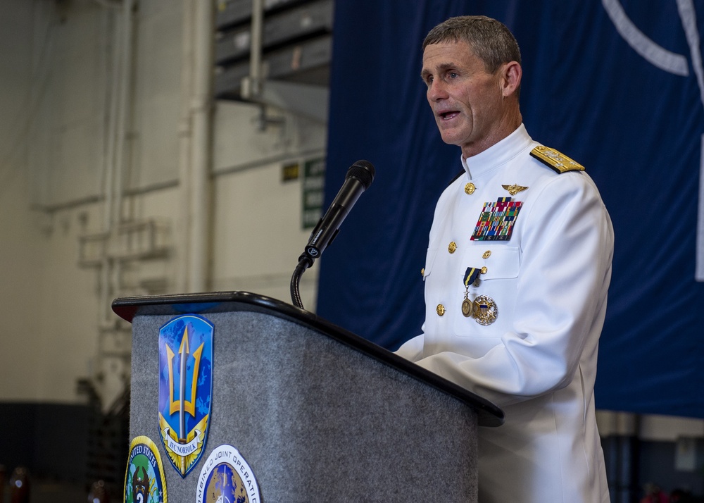 Joint Force Command Norfolk, U.S. 2nd Fleet Change of Command