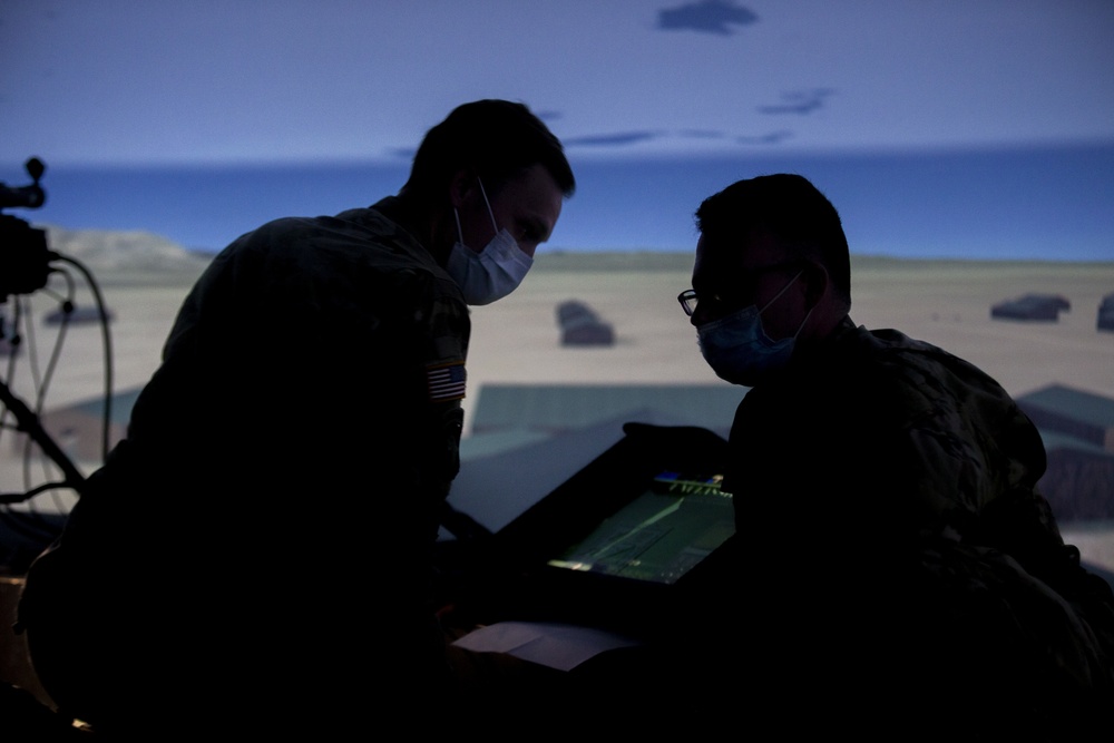 Marines with 3rd ANGLICO train soldiers from 5th SFAB