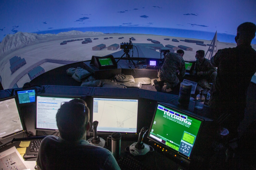Marines with 3rd ANGLICO train soldiers from 5th SFAB
