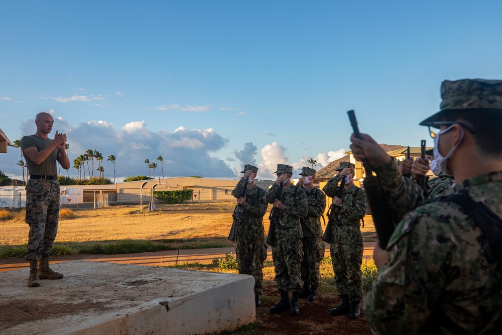 NROTC Close Order Drill