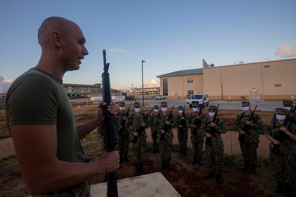 NROTC Close Order Drill