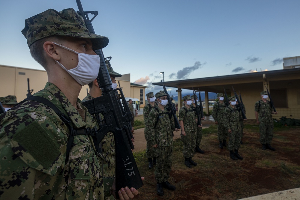 NROTC Close Order Drill