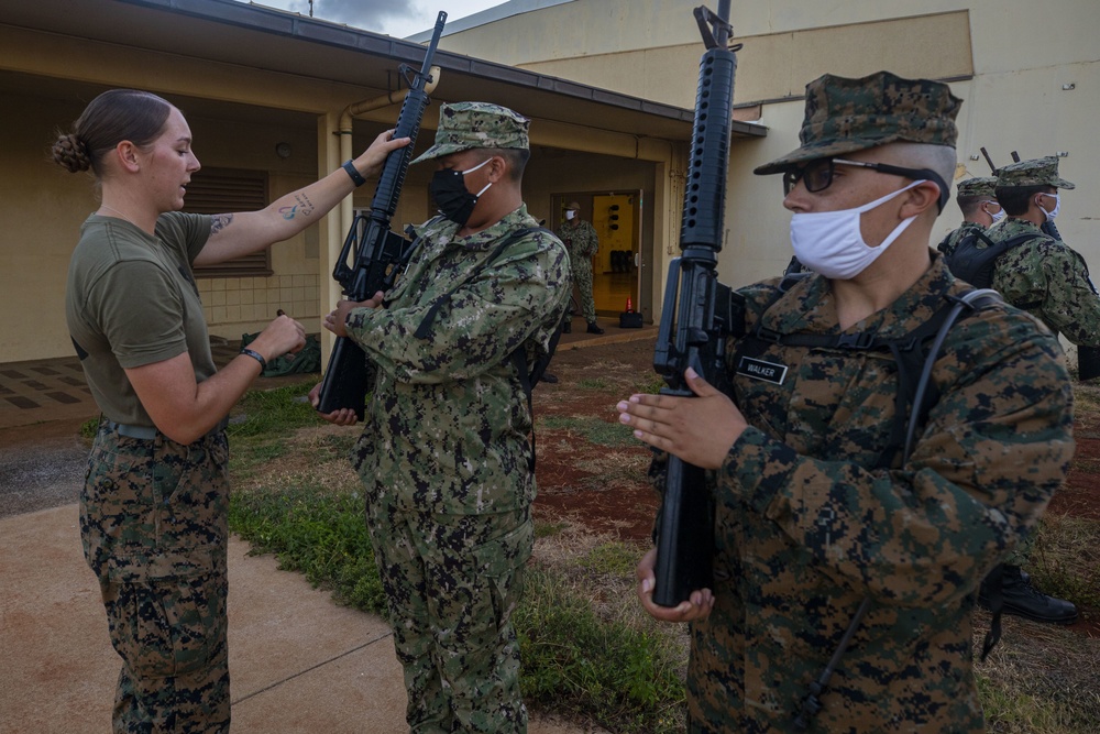 NROTC Close Order Drill