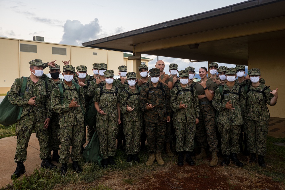 NROTC Close Order Drill