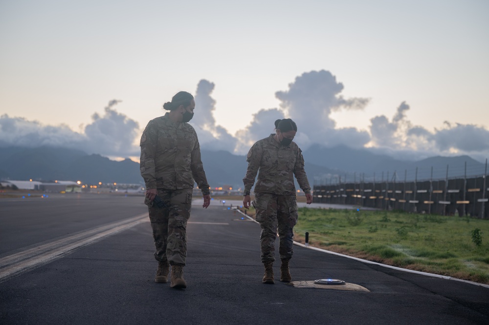 Behind the scenes of exercise Sentry Aloha: Airfield Management