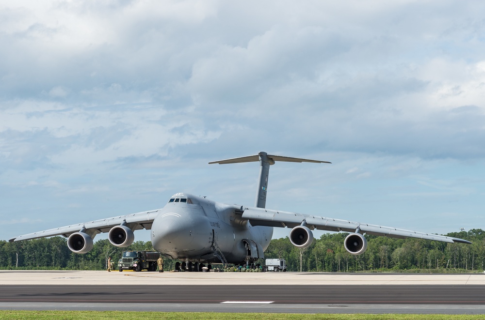 Dover AFB C-5Ms provide rapid global mobility