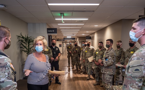 Oregon Guard Helping in Hospitals