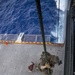 Marines assigned to the 31st Marine Expeditionary Unit participate in a fast rope and live fire exercise.