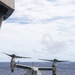 Marines assigned to the 31st Marine Expeditionary Unit take off of the forward-deployed amphibious assault ship USS America (LHA 6) for a long-range raid.