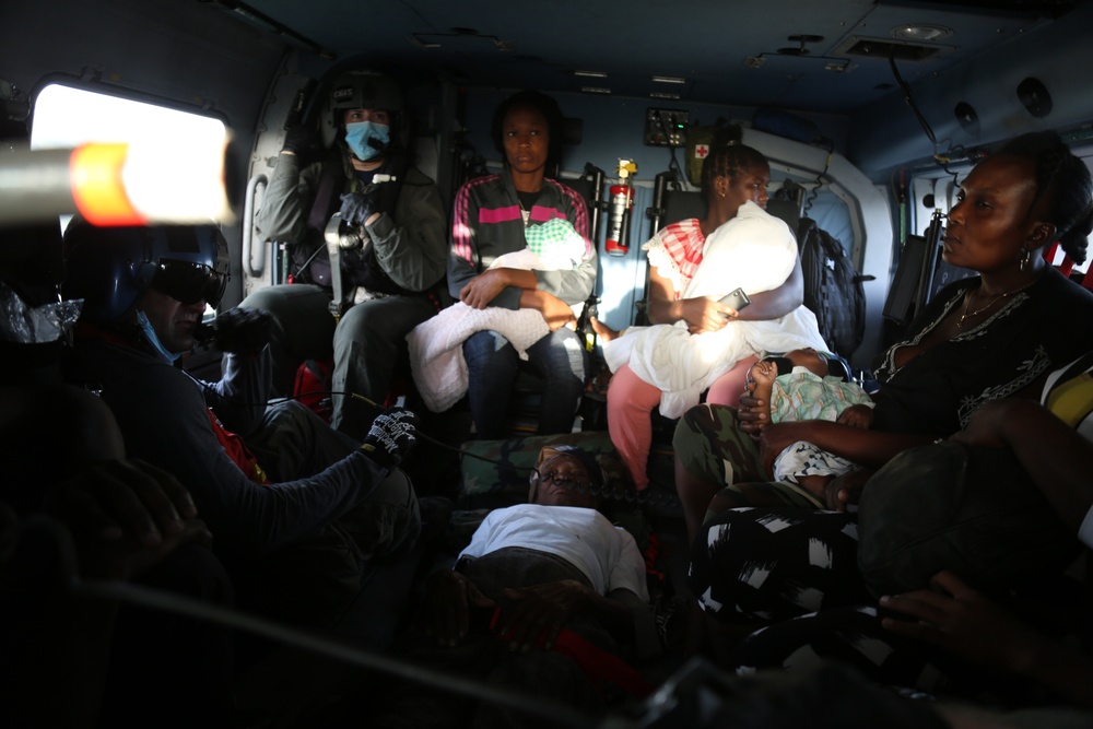 B-Roll: Coast Guard members respond to Haiti with humanitarian aid