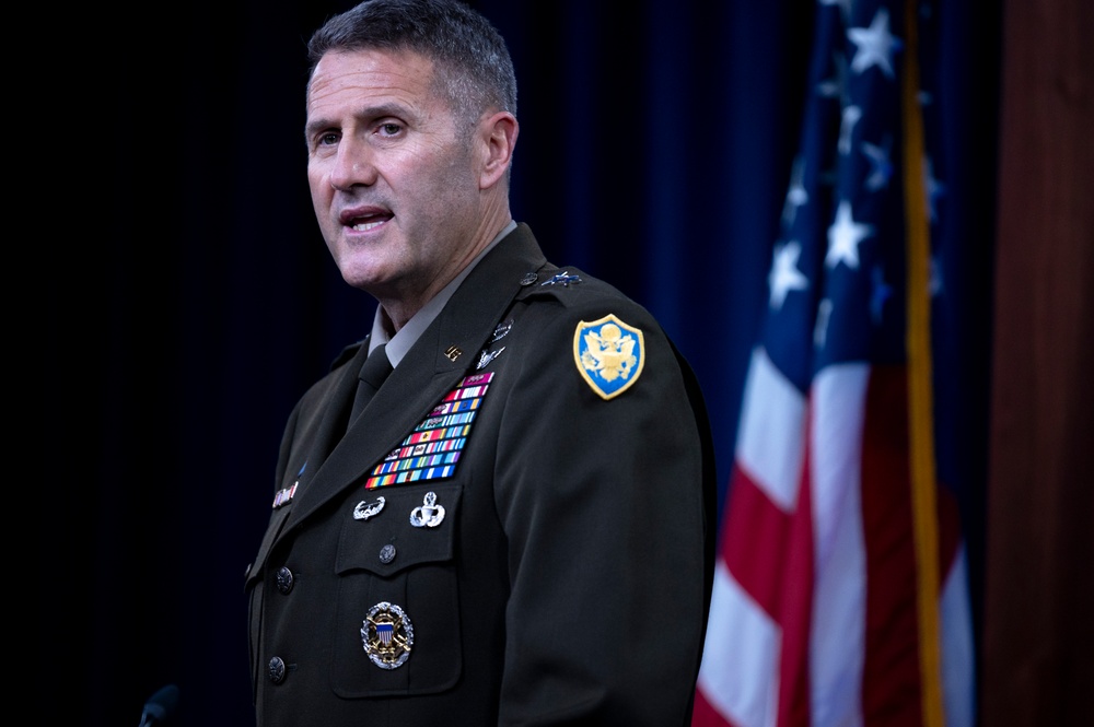 Pentagon Officials Brief Media on Afghanistan