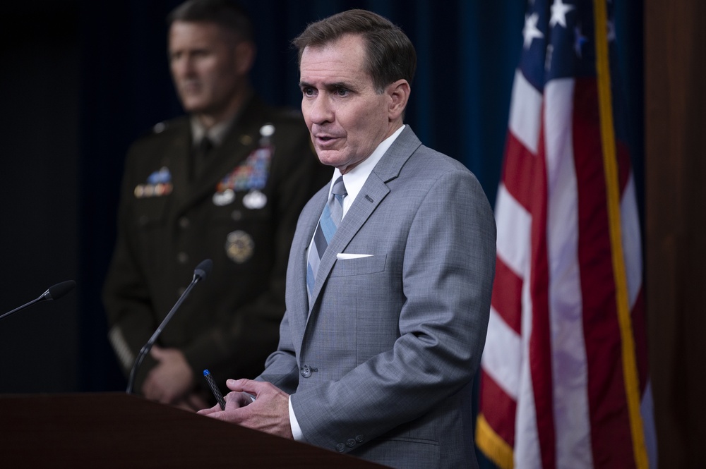 Pentagon Officials Brief Media on Afghanistan