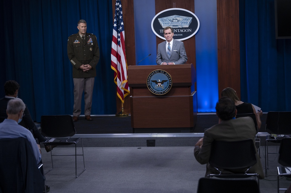 Pentagon Officials Brief Media on Afghanistan