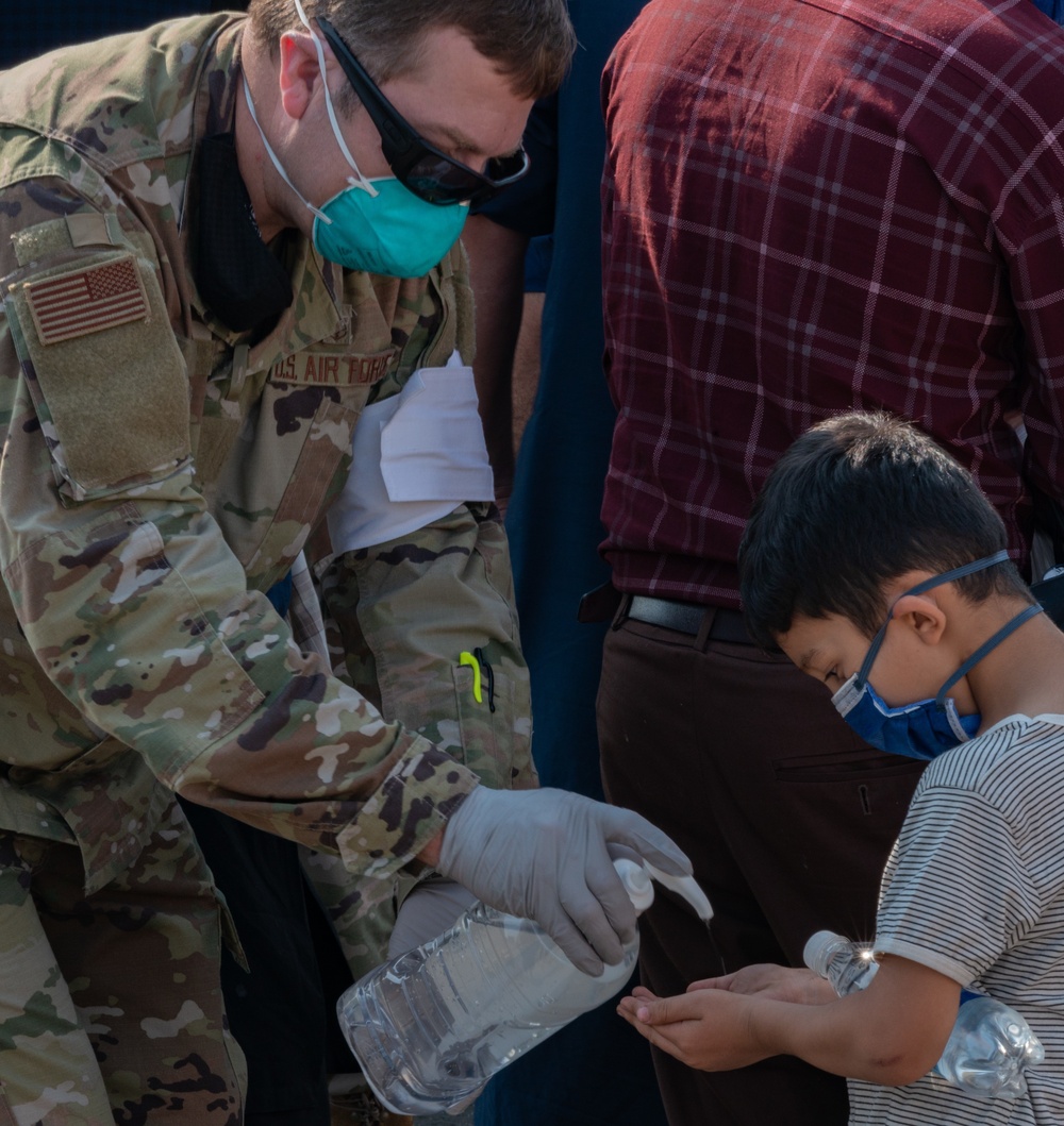 EUCOM Afghan Evacuation Operations